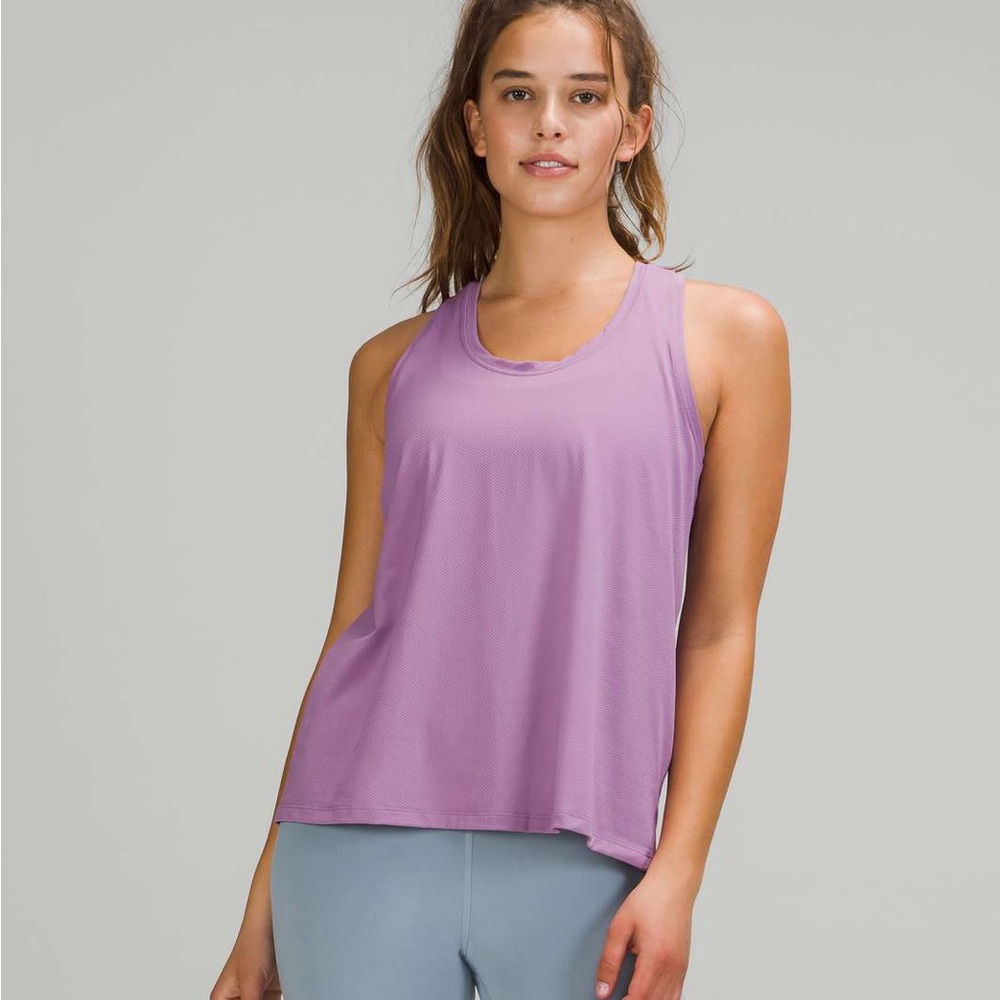 Lululemon Essential Tank Train Wisteria Purplr
